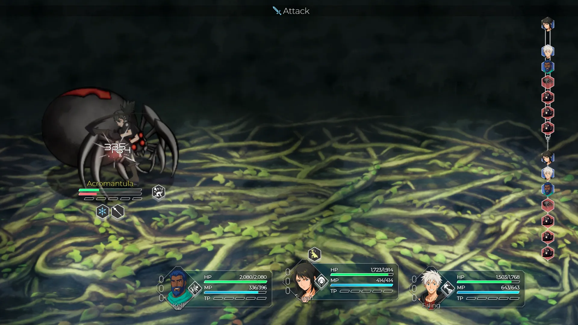 Combat Spider Boss Attack 2 Screenshot